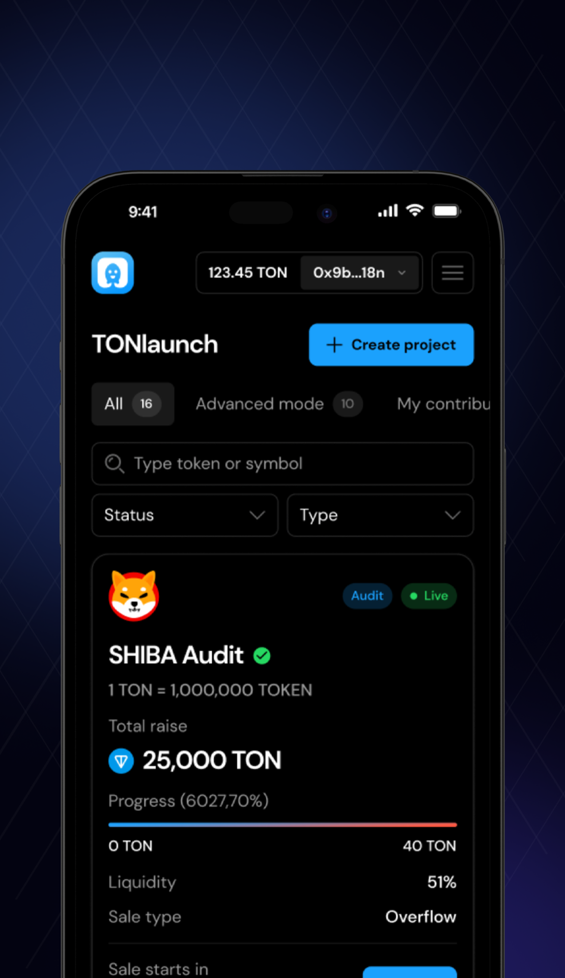 TONpad - The Community-driven token launch protocol | TON App