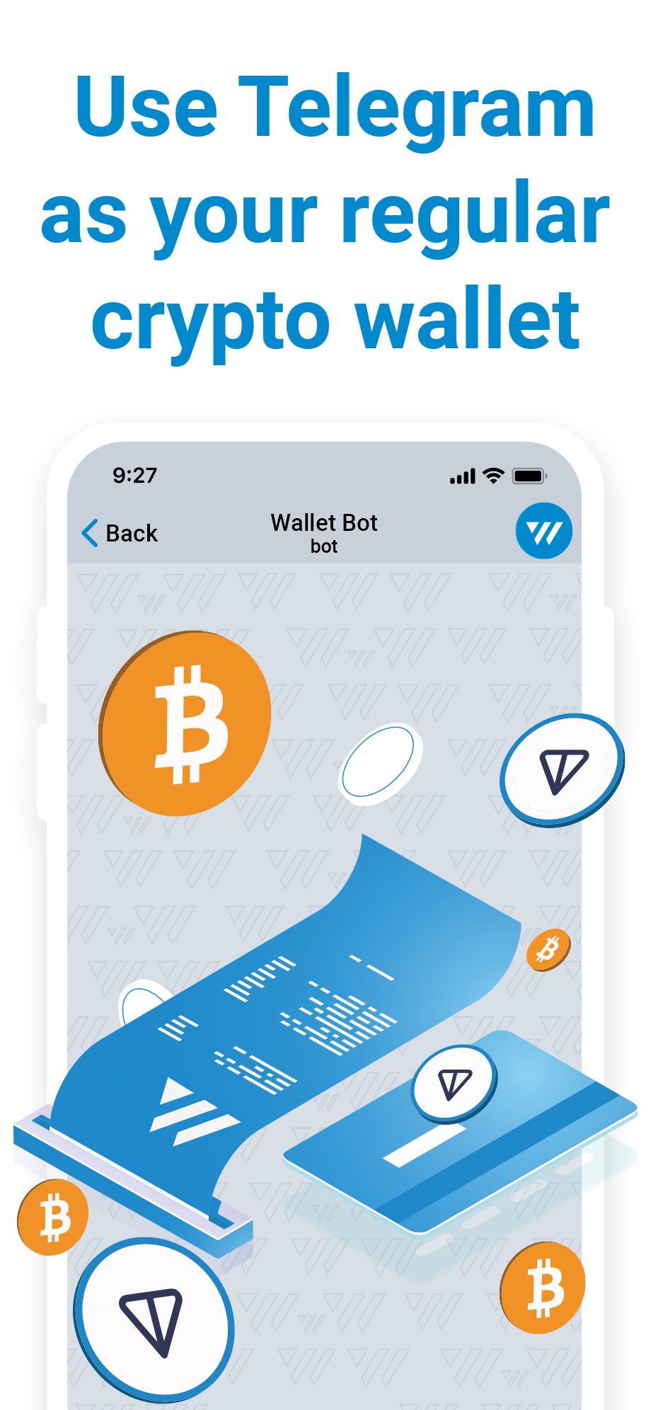 Wallet - Покупка криптовалюты банковской картой | TON App