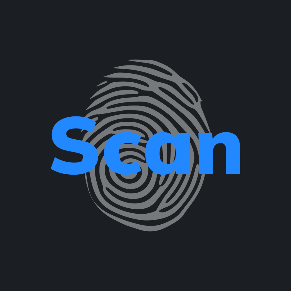 Fingerprint Scanner Icon