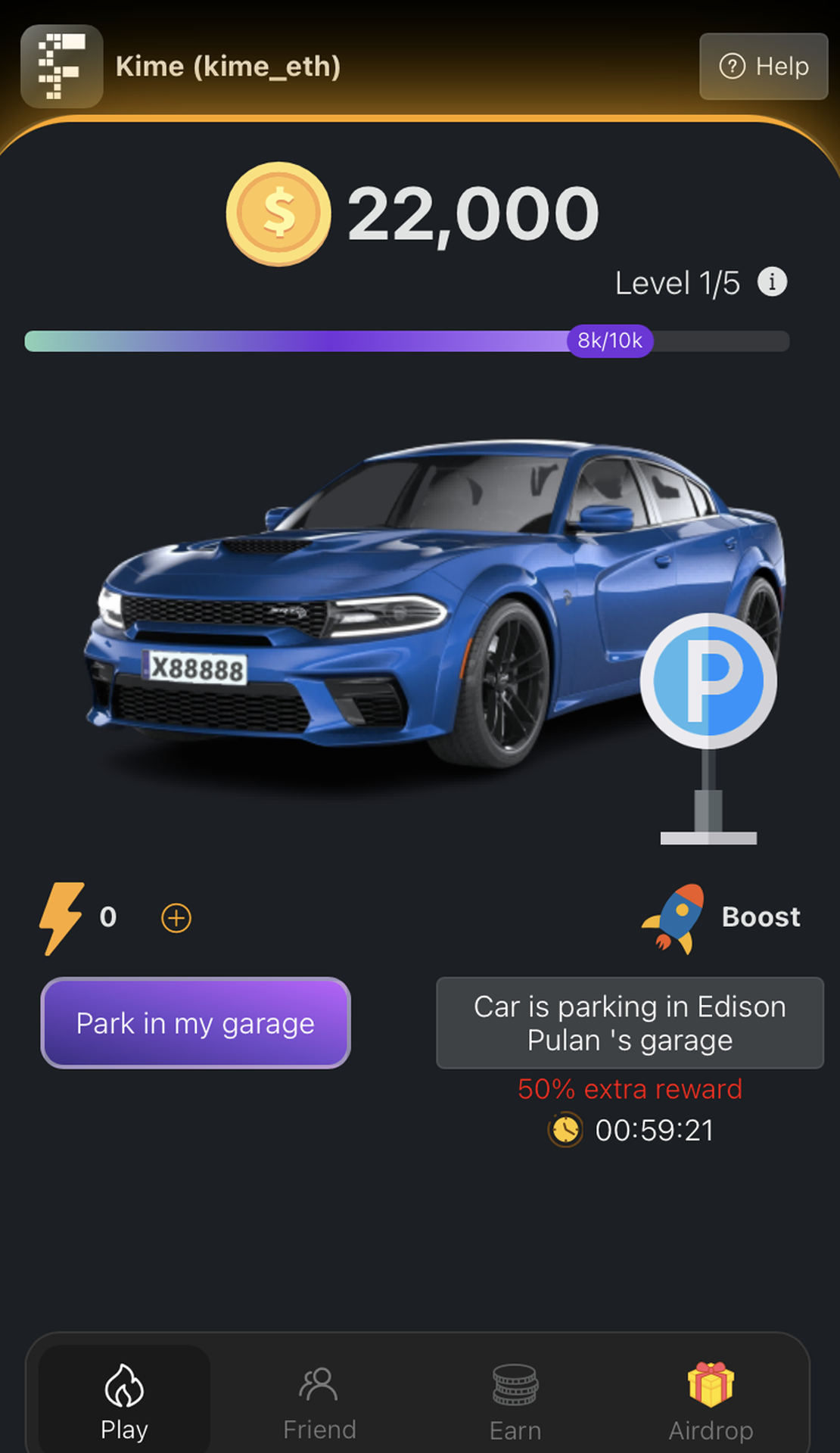 FastX - FastX is a free play-to-earn game where you can earn token rewards  by parking your car. | TON App