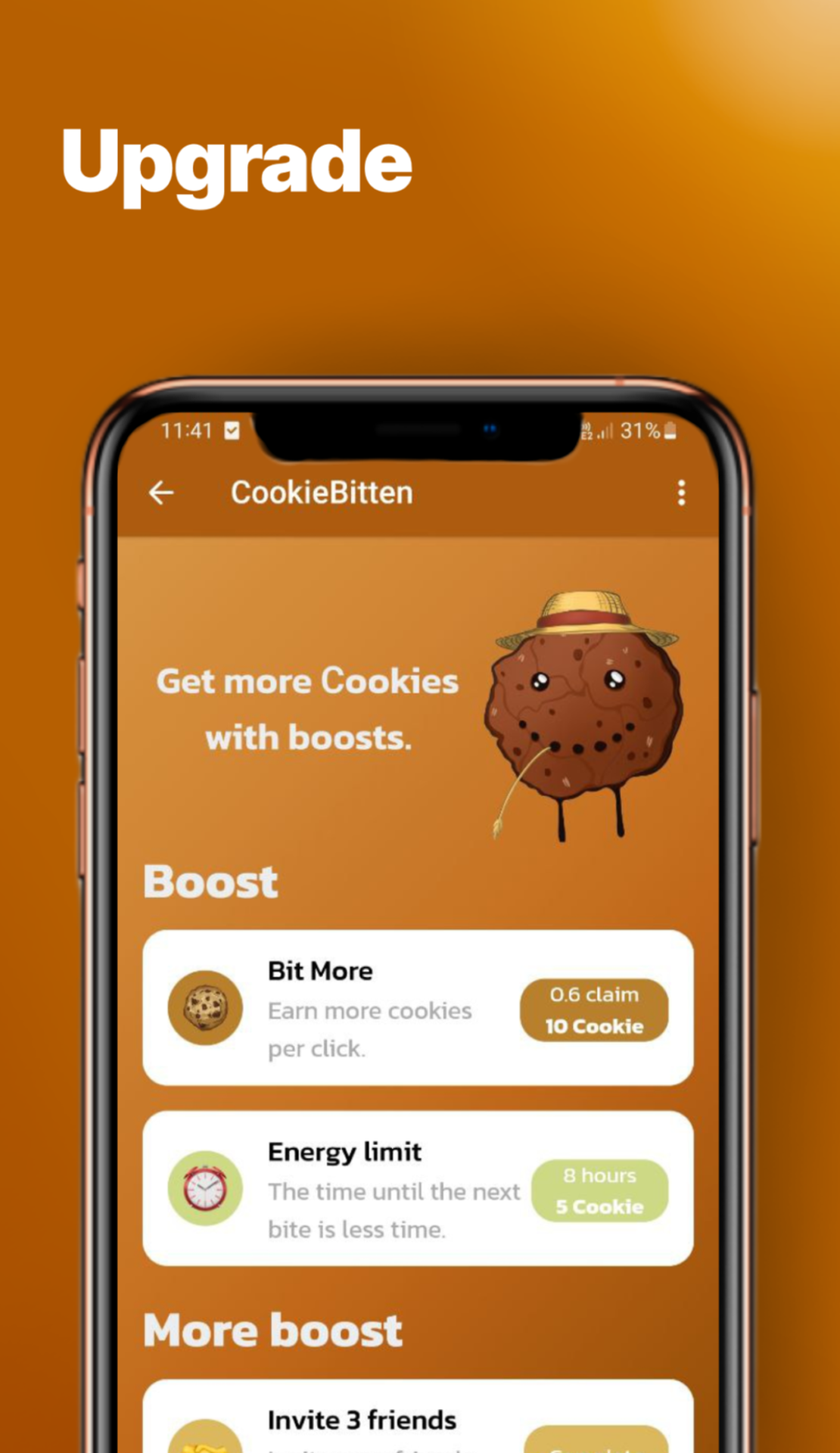 CookieBitten - Кусай печенье, приглашай друзей и выполняй задания. | TON App