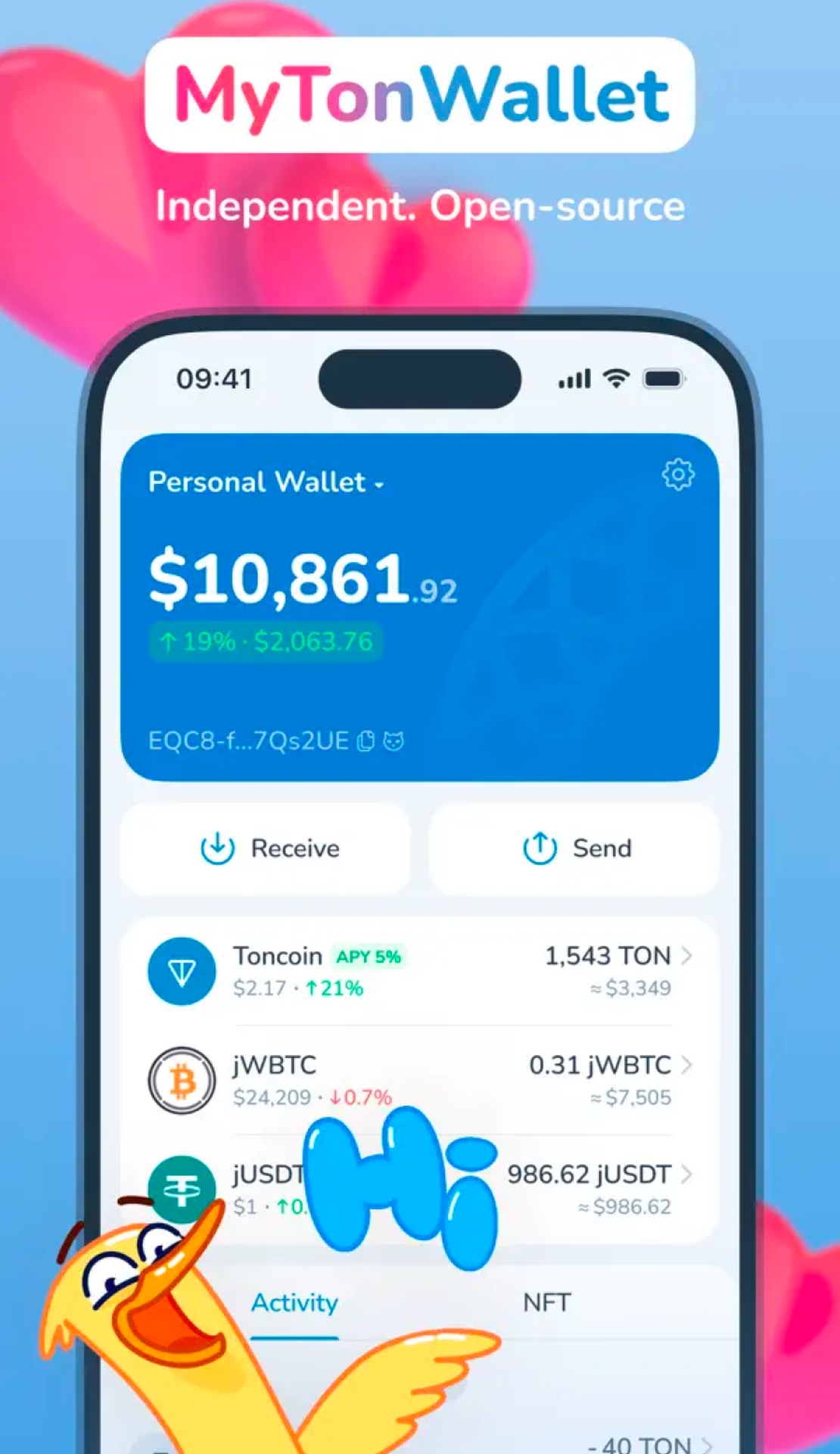 MyTonWallet - Мультивалютный кошелек и вход в Web3 | TON App