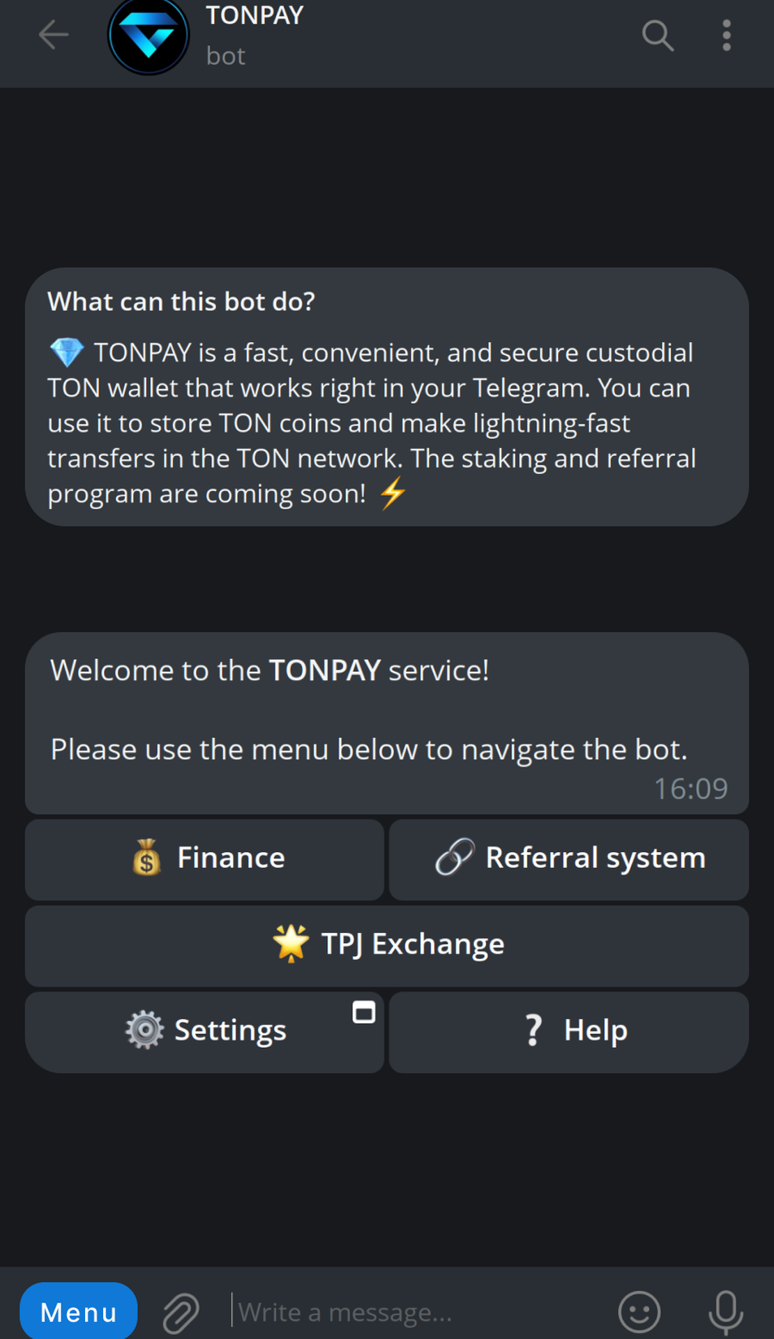 TONPAY - A fast, convenient, and secure Telegram TON wallet. | TON App